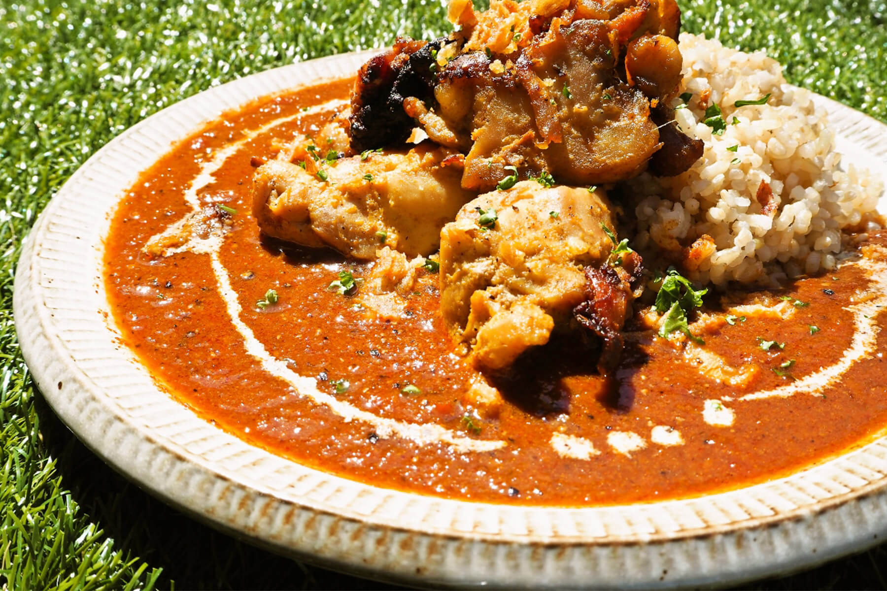 無農薬玄米カレー|無農薬玄米カレーコブカフェ